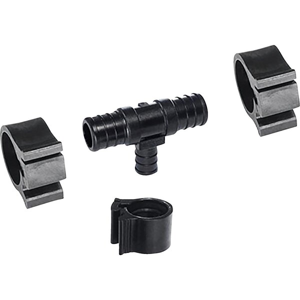 Flair-It PEXLock 3/4 In. x 3/4 In. x 1/2 In. Plastic Reducing PEX Tee 30826 - main